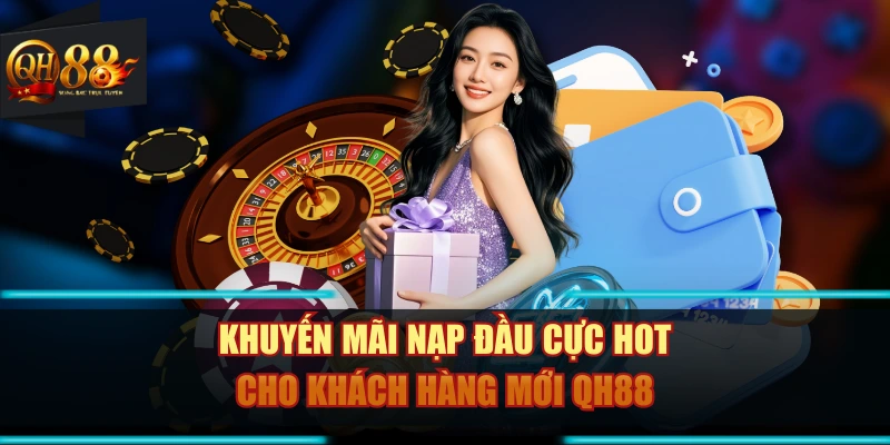 Khuyến Mãi Nạp Đầu Cực Hot Cho Khách Hàng Mới QH88