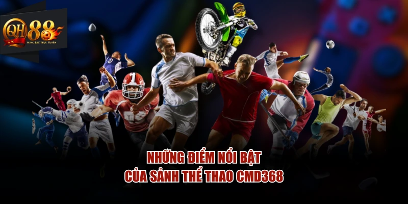 Những điểm nổi bật của sảnh thể thao CMD368